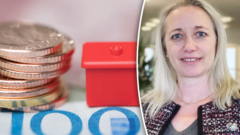 Ann-Sofie Kaneberg Jansson, kreditchef på Sörmlands sparbank, rekommendrar den som har möjlighet att fortsätta amortera.
