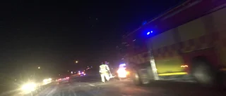 Singelolycka på E4