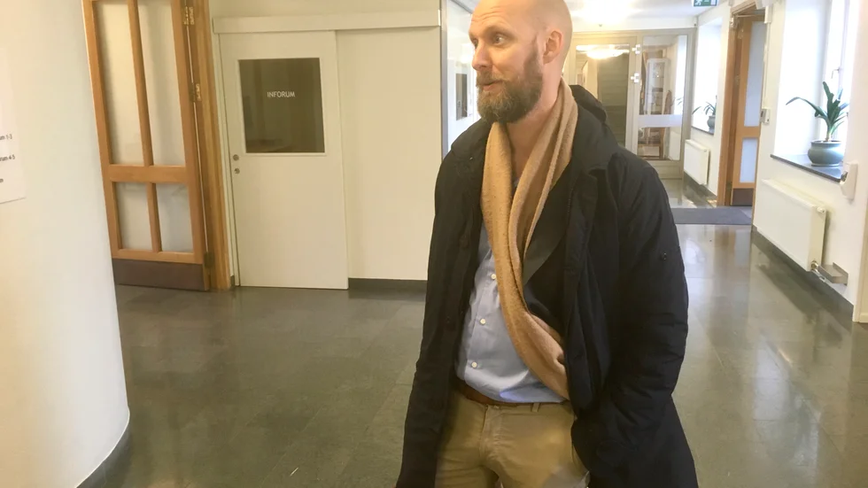 Fredrik Elveros är den 30-åriga Skelleftekvinnans försvarare.