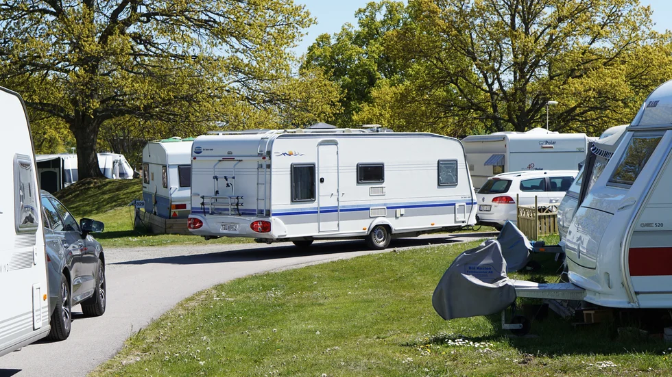 I kristi himmelfärdshelgen hittade husvagnarna till Västervik. Annars har försäsongen varit tuff för Västervik Resort.