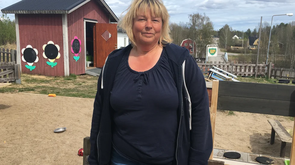 Kikki Axelsson planerar att starta pedagogisk omsorg även i Fällfors. Sedan tidigare driver hon verksamhet i Åbyn, Byske. 