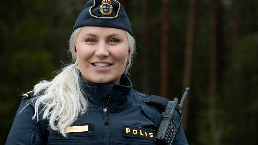 Allt som underlättar polisens arbete ser Emma Svensson, områdespolis, som positivt. (Arkivbild)