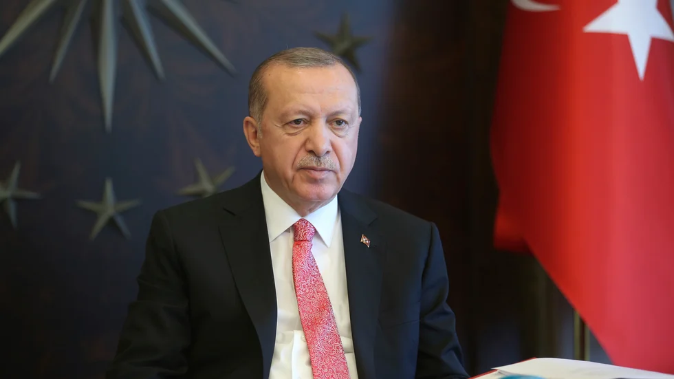 Turkiets president Erdogan.