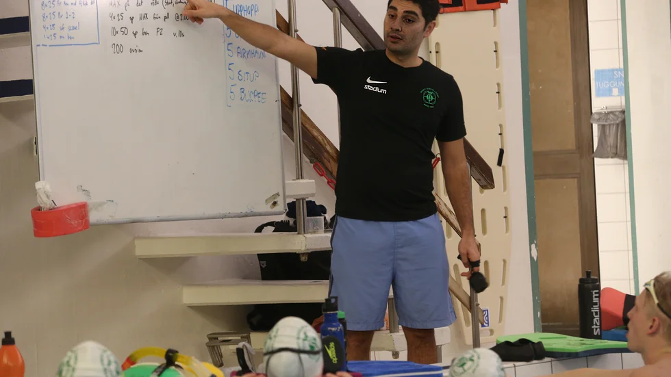 Milad Nazari kommer att lämna sitt tränarjobb i Wisby SS i sommar.