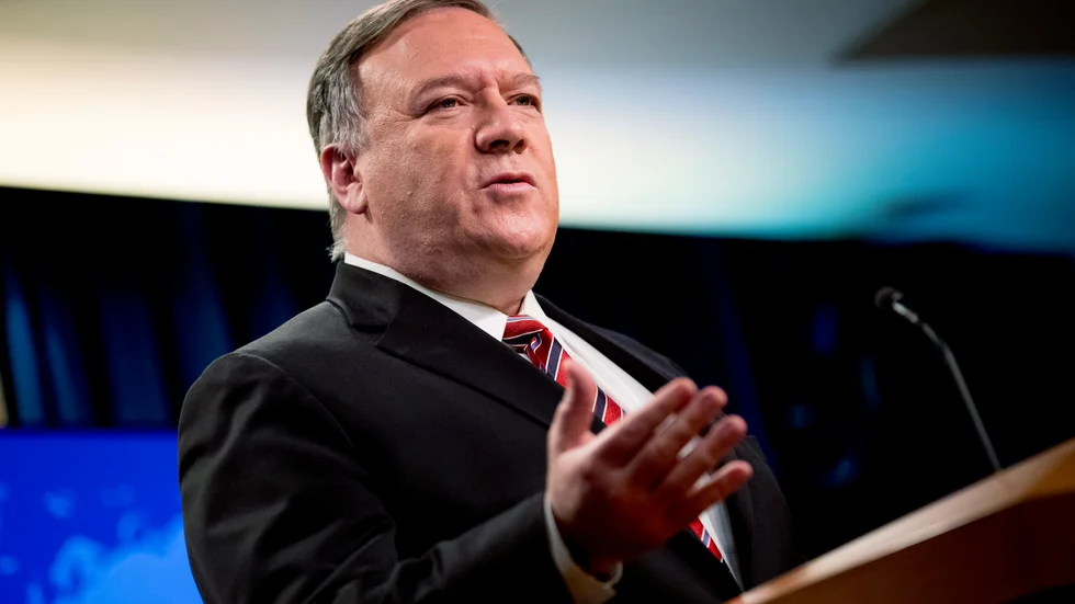 USA:s utrikesminister Mike Pompeo. Arkivbild