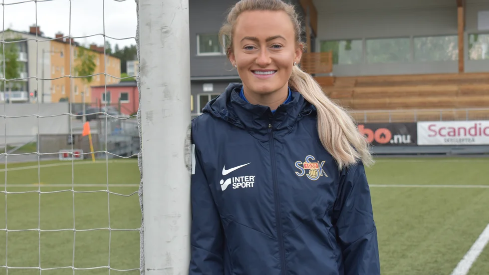 Sunnanås tillskott, Rosie Young, ser fram emot att spela i Sverige. Brittiskan kommer från Newcastle och kom till Sunannå genom tips från en lagkompisen Cajsa Lundström.