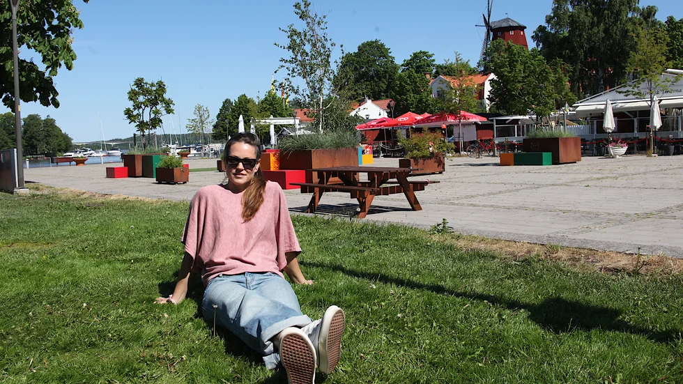 Karolina Zander, kommunens destinationskoordinator, arbetar för en ny sommarsuccé i Västerviken: "Ser positivt på det."
