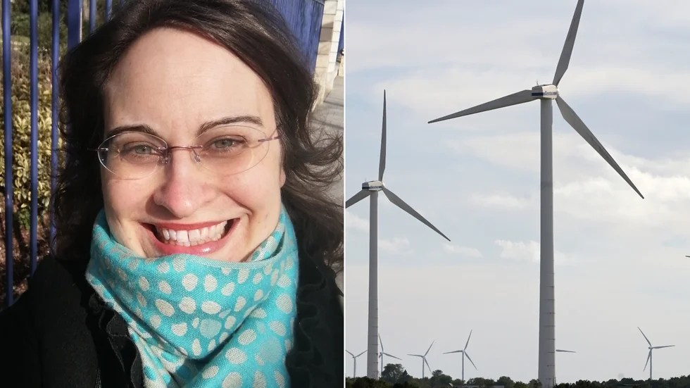 Marie Carlsson, initiativtagare till den ideella föreningen "vindstilla.nu", är glad över Kindapolitikernas vetobeslut men vågar trots allt inte andas ut.