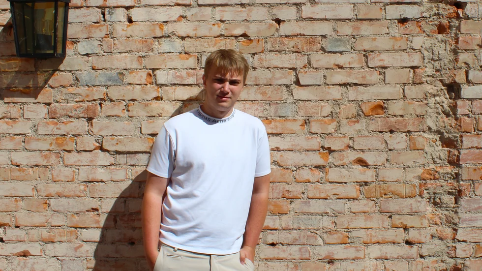 Nils Björsten, 19, från Dackeskolan är klar för final i Årets kockelev 2020.