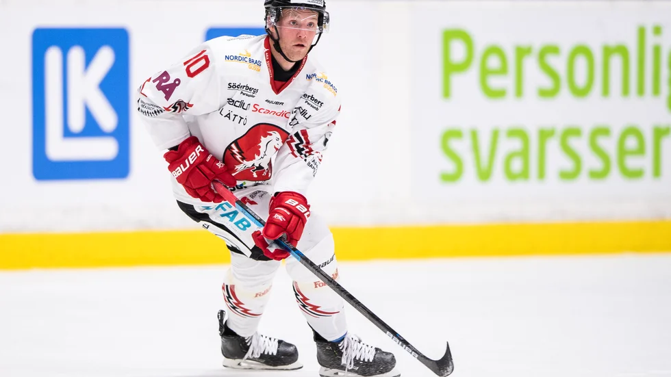 Jesper Samuelsson och Vita Hästen skakade om Björklöven men det räckte inte.