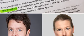 Regionen ändrade i allmän handling: "Tjänstefel"