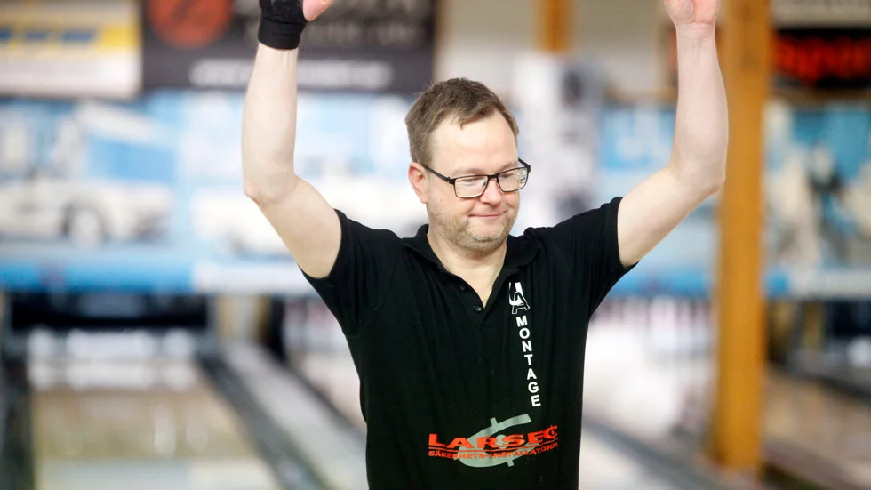Johan Brunsberg får förhoppningsvis jubla efter SM-finalen i 3-manna SM:
