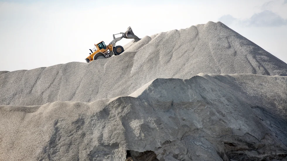 Gotland kan bryta cement miljövänligt.
