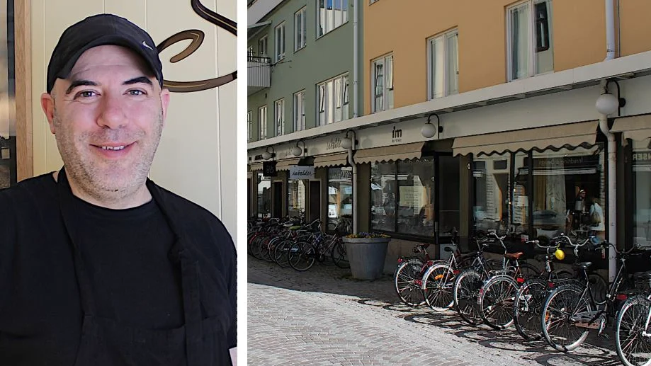 Ahmed Al Haraji utbildade sig till bagare i sitt forna hemland, Syrien. Snart öppnar han nytt konditori på Bokhållaregatan.