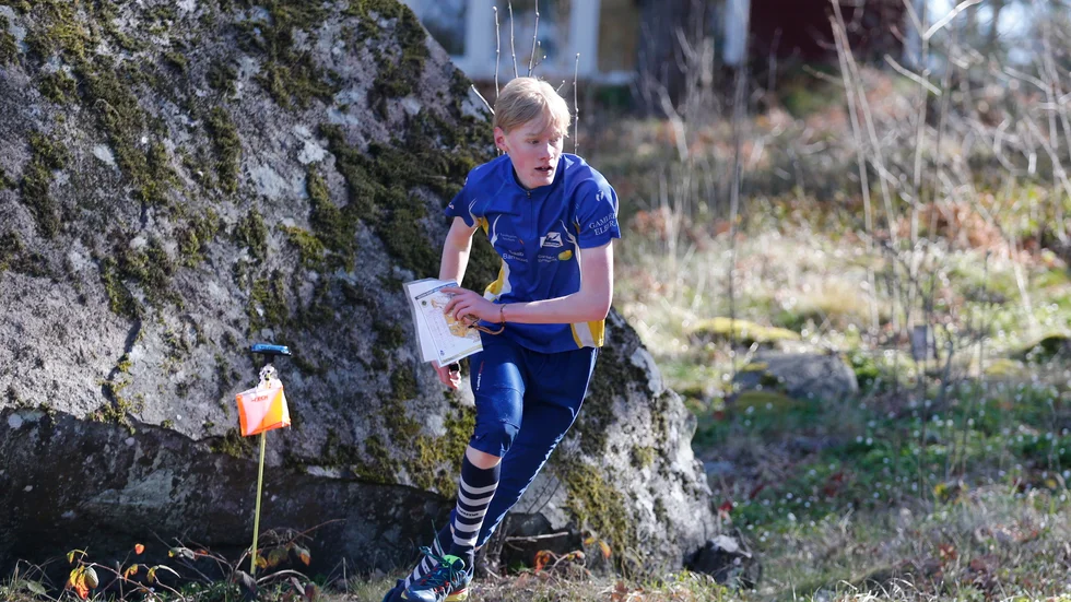 Fabian Wallerius var snabbast på den ena banan när Påsktouren avslutades med långdistans.