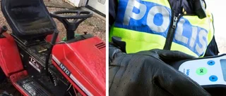 Umeå: Stoppade rattfull som körde gräsklippare