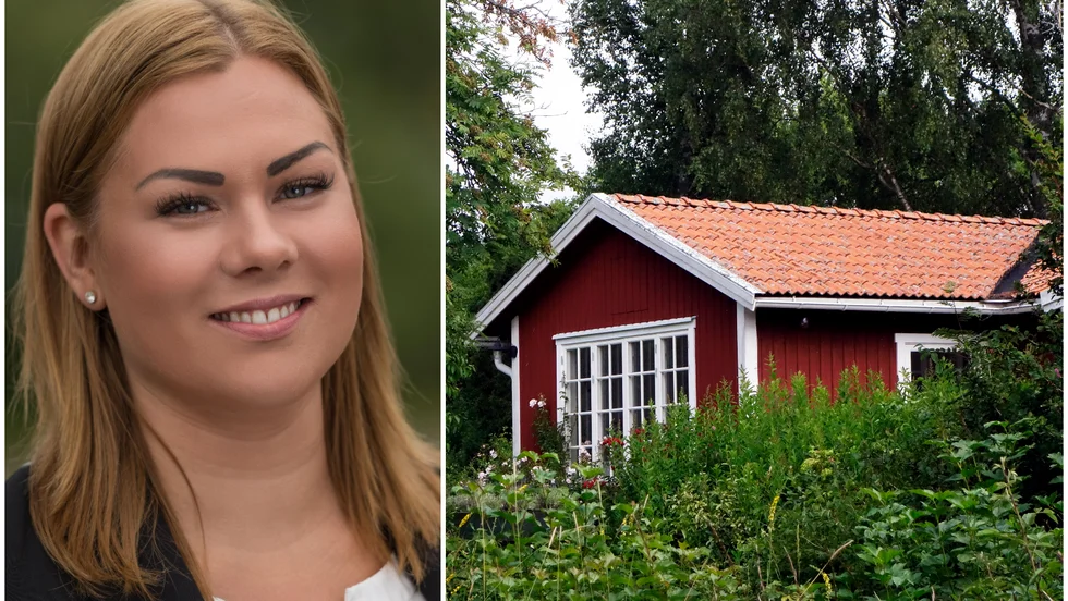Kela Åström är mäklare på Länsförsäkringar fastighetsförmedling i Östhammar.