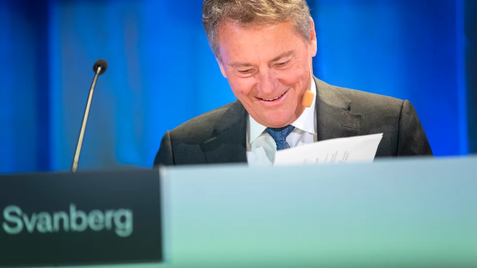 Carl-Henric Svanberg, styrelseordförande för AB Volvo. Arkivbild.