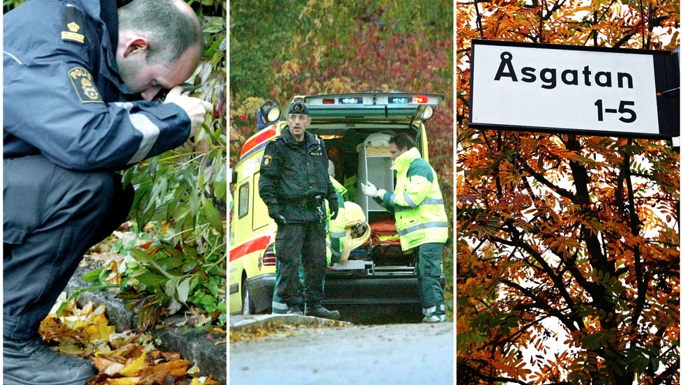 Polisen vädjar nu till det anonyma vittnet som såg dubbelmördaren på brottsplatsen att träda fram. 