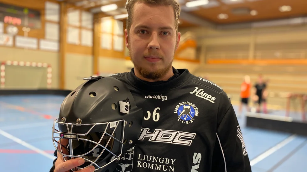 Under måndagskvällen provtränade Linus Olsson med Vimmerby IBK. Tidigare har den 198 centimeter långe målvakten visat upp sig hos Westervik.