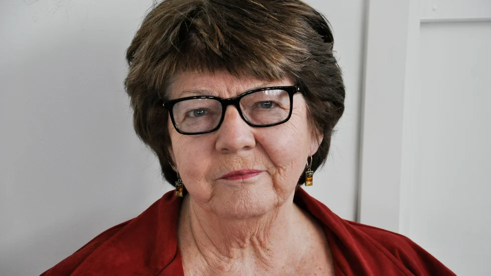 Eivy Blomdahl, kommunfullmäktiges ordförande (S).