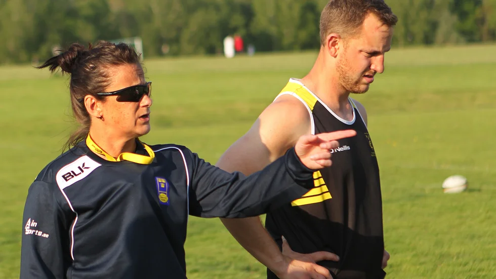 Anna-Lena Swartz, tränare i RK Troján, ser fram emot en ny allsvensk säsong. 