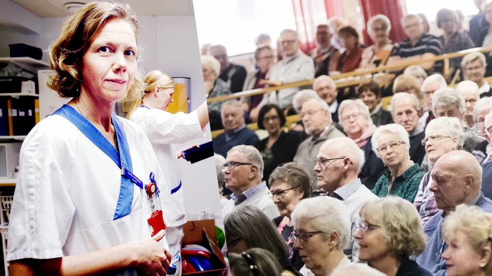 "Erfarenheterna från andra länder visar att många i den här gruppen blivit allvarligt sjuka och blivit inlagda på sjukhus", säger Sörmlands smittskyddsläkare Maria Remén som menar att länets 70-plussare måste ta Folkhälsomyndighetens råd på allvar. 
