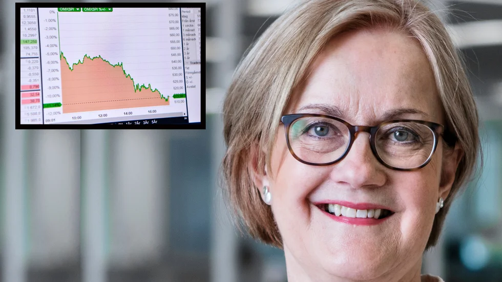 Det privata pensionssparandet påverkas när börsen svajar. På tisdagen återhämtade sig stockholmsbörsen och tog ett rejält kliv uppåt. Ingela Gabrielsson, privatekonomi Nordea, ger råd.