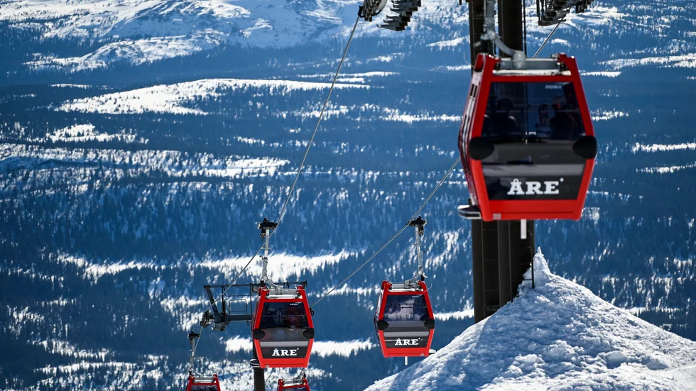 Gondolliften i Åre. Arkivbild.