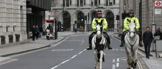 Hosta på brittisk polis kan kosta två år
