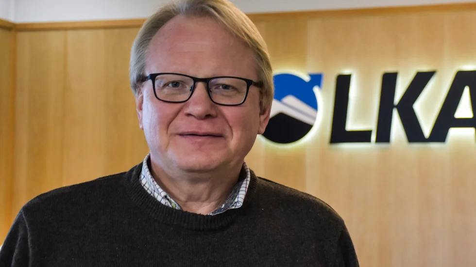 Försvarsminister Peter Hultqvist (S) besökte LKAB för att se hur gruvans verksamhet ska kunna fortgå vid störningar och kris. 