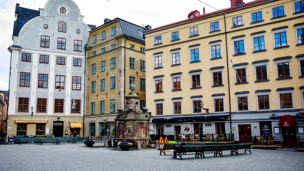 Inte alltid en idyll. Här, på Stortorget i Stockholm halshöggs ett hundratal personer med svärd under det som kommit att kallas Stockholms blodbad.