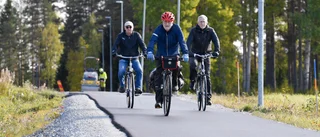 Cykelväg i Ersmark renoverades efter flera år av kritik