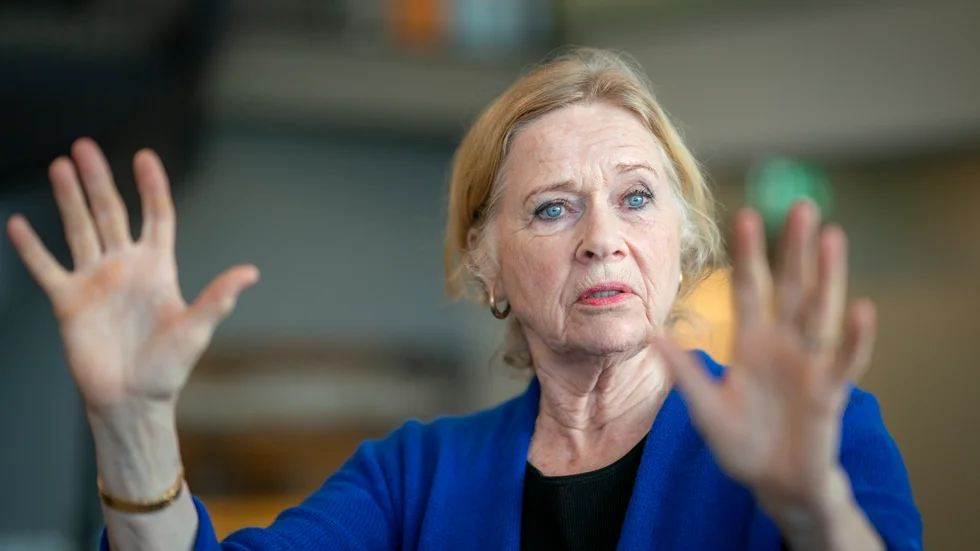 Liv Ullmann får en fransk riddarorden av allra högsta rang. Arkivbild.