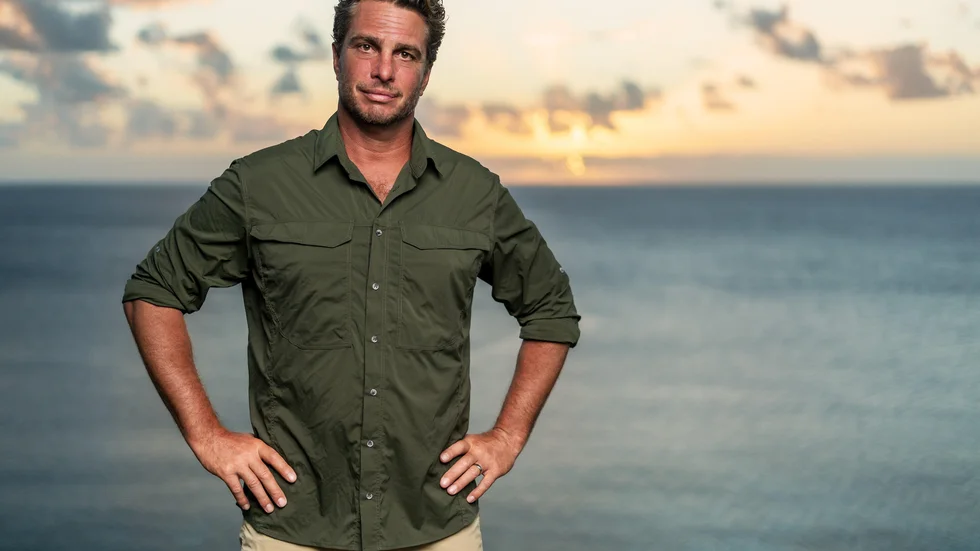 Anders Öfvergård leder "Robinson". Pressbild.