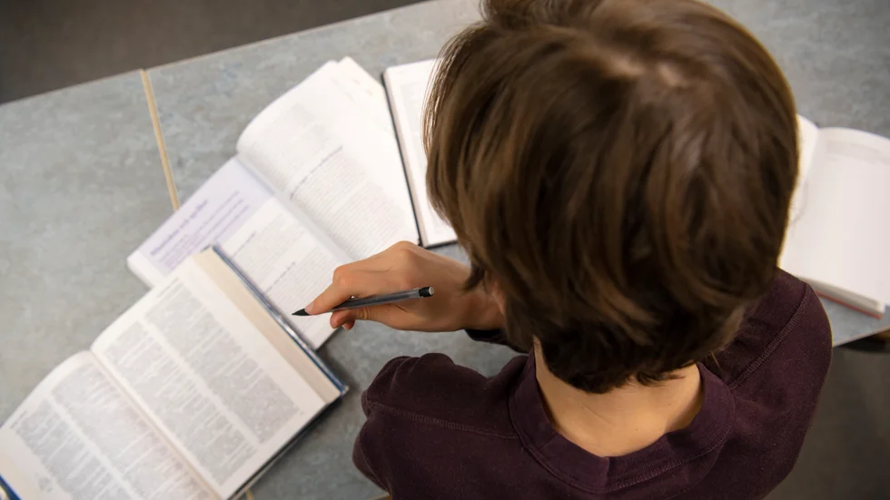 Finländska elever tillbringar mindre tid i skolbänken jämfört med genomsnittet bland OECD-länder. Arkivbild.