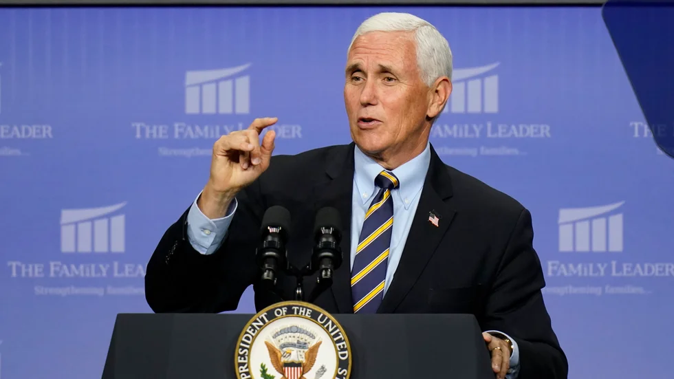 Vicepresident Mike Pence. Arkivbild.