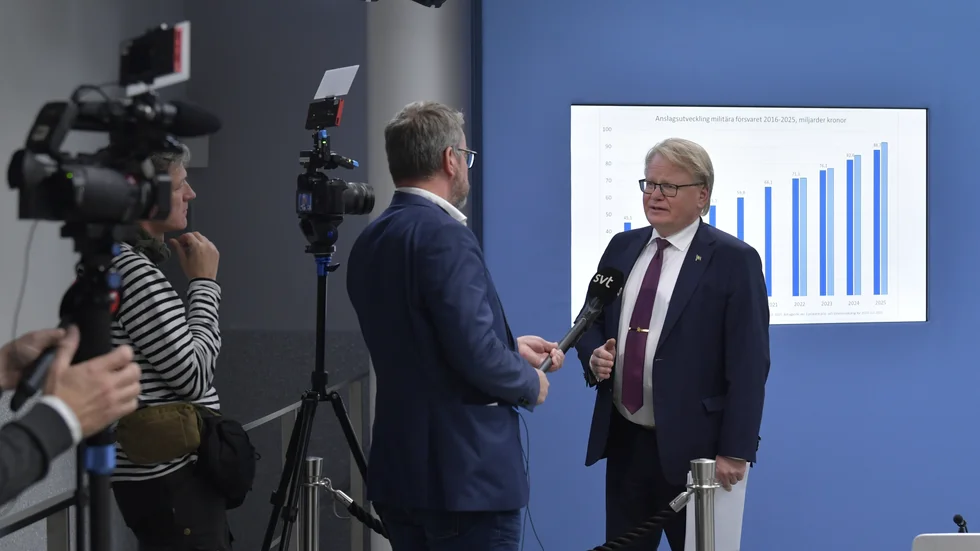 "Detta är ett inspirationsprojekt för övriga landet", säger försvarsminister Peter Hultqvist (S) i ett pressmeddelande.
