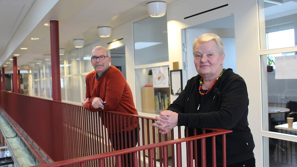 Jörgen Olsson, socialchef, och Ingela Svensson (C), ordförande i socialnämnden, som nu satsar mer på digital tillsyn.