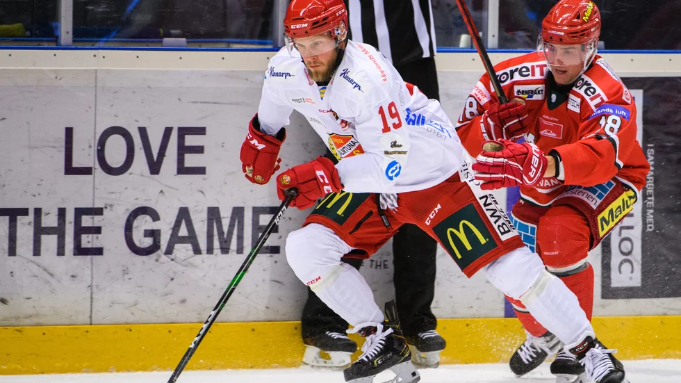 Villiam Haag fick pris som matchens bäste spelare i Almtuna när de föll borta mot Mora. Här ses han i en tidigare match under säsongen.