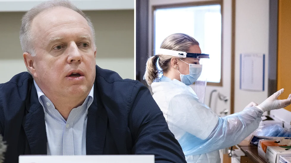 Mikael Köhler, hälso- och sjukvårdsdirektör vid Region Uppsala, är bekymrad över utvecklingen.