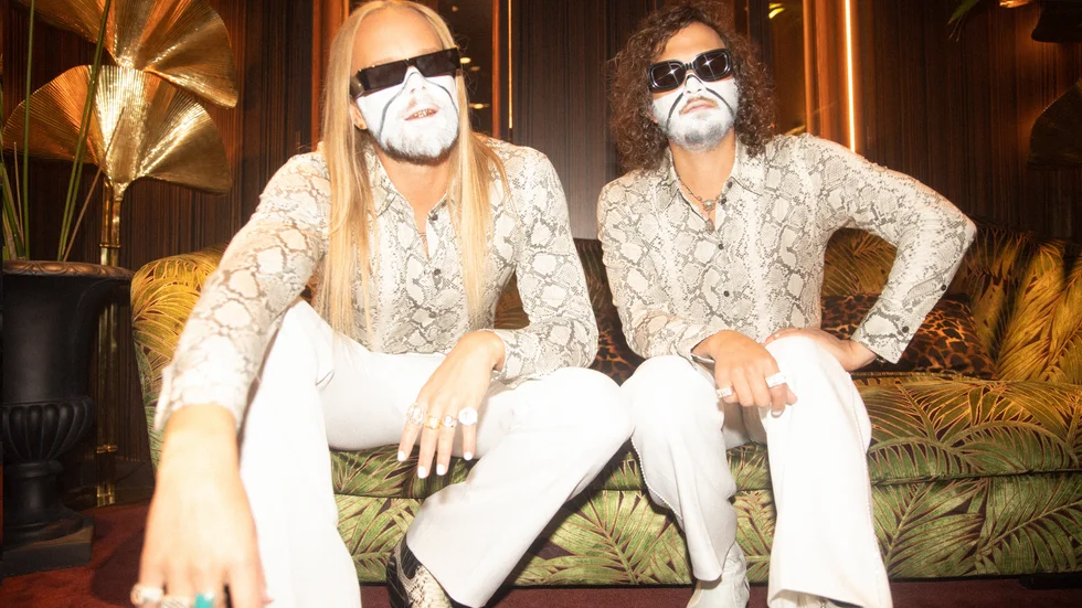 Vargas & Lagola (Vincent Pontare och Salem Al Fakir) släpper den 30 oktober sitt andra album, "Mount Alda". Pressbild.