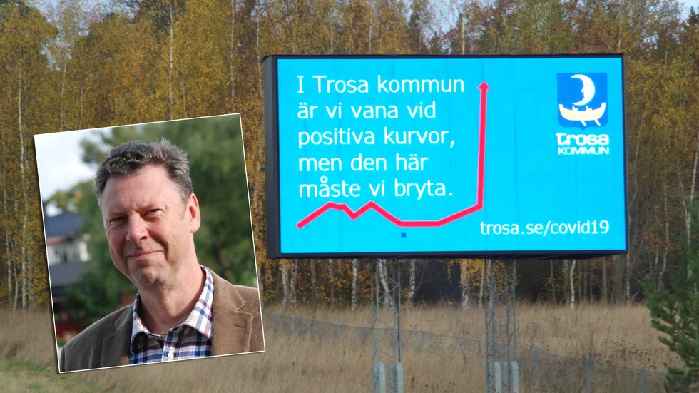 Johan Sandlund, kommunchef på Trosa kommun.