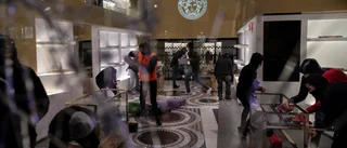 Lyxbutiker plundrade vid protester i Spanien