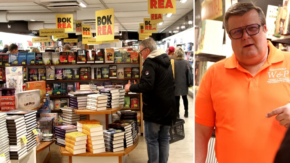 Roland Salemark är glad och lättad att så många valt att handla, både fysiskt och med hemleverans.