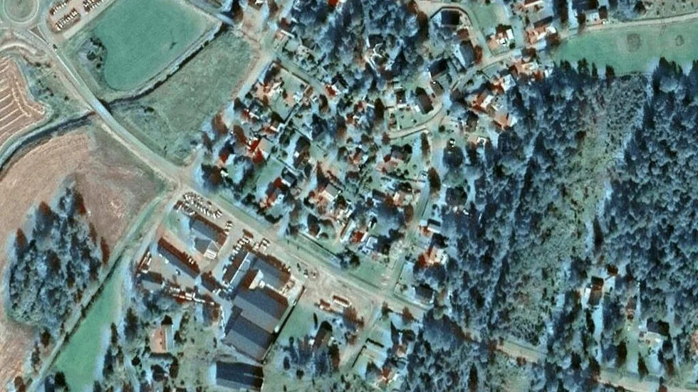 Området kring Garvarevägen 5