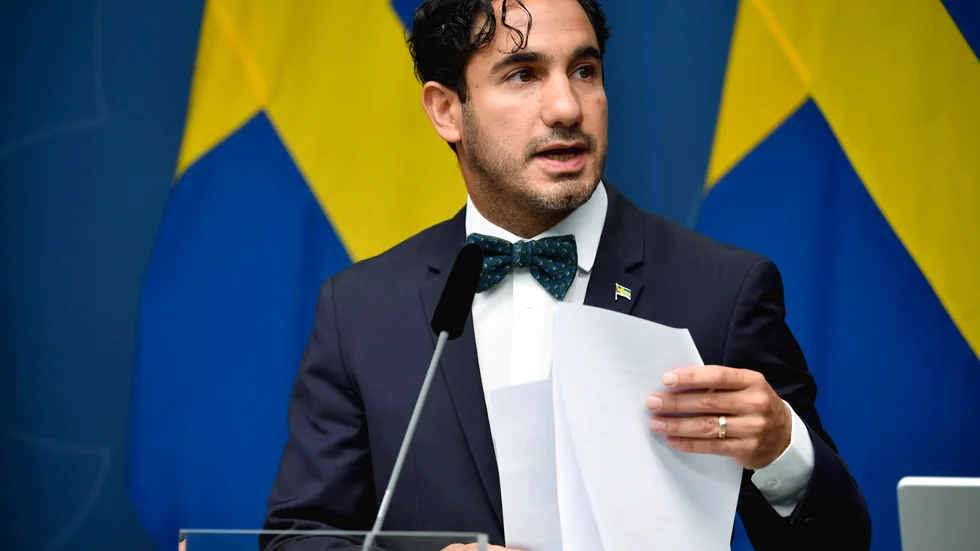 Socialförsäkringsminister Ardalan Shekarabi (S).