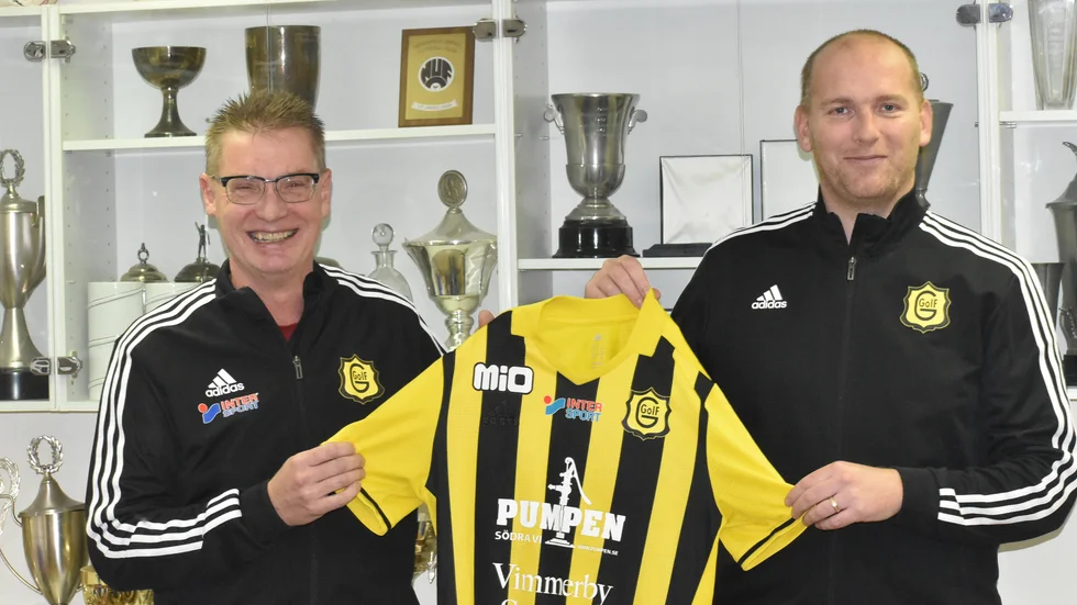 Peter Magnusson och Emil Eklund presenterades som nytt tränarpar i Gullringens GoIF i december. 