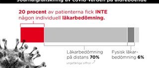 Stora brister i covidvård av äldre på boenden