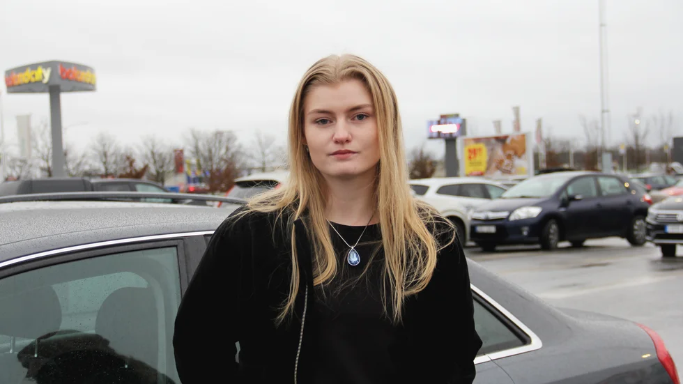 Johanna Askros hoppas kunna ta bilen till familjen i Skövde över jul.